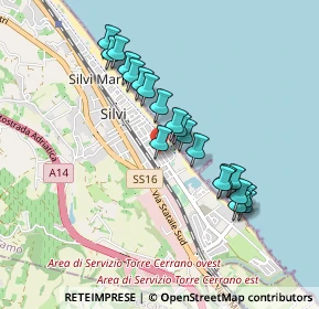Mappa Via Venezia, 64028 Silvi TE, Italia (0.838)