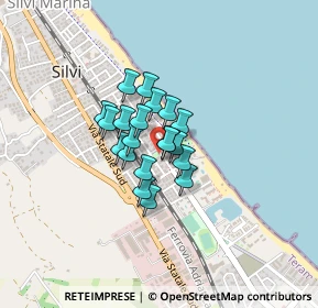 Mappa Via Venezia, 64028 Silvi TE, Italia (0.2475)
