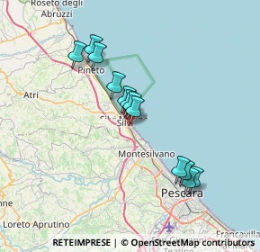 Mappa Via Venezia, 64028 Silvi TE, Italia (6.45167)