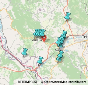 Mappa Strada di Cecanibbio, 05022 Amelia TR, Italia (6.36267)