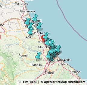 Mappa Contrada, 64028 Silvi TE, Italia (11.69)