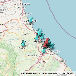 Mappa Contrada, 64028 Silvi TE, Italia (11.3995)