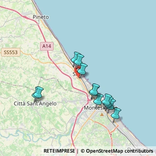 Mappa Via Michetti, 64028 Silvi TE, Italia (3.80333)