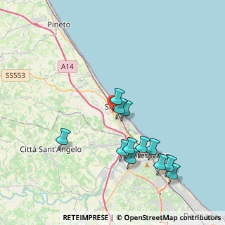 Mappa Via Michetti, 64028 Silvi TE, Italia (4.09417)