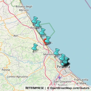 Mappa Via Michetti, 64028 Silvi TE, Italia (8.68867)