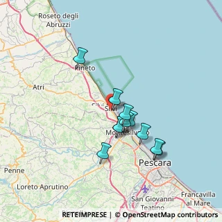 Mappa Via Michetti, 64028 Silvi TE, Italia (6.08545)