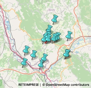 Mappa Strada di Camerata, 05022 Amelia TR, Italia (5.54059)