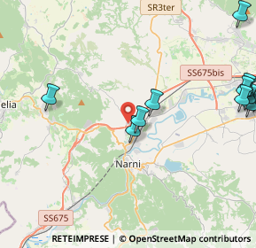 Mappa Strada di Colle di Sotto, 05035 Narni Scalo TR, Italia (5.84083)