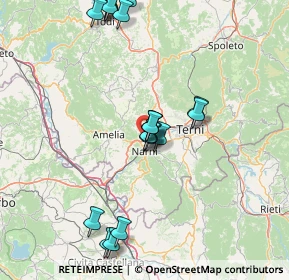 Mappa Strada di Colle di Sotto, 05035 Narni TR, Italia (16.8465)