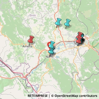 Mappa Strada di Colle di Sotto, 05035 Narni TR, Italia (9.0655)