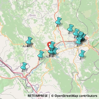 Mappa Strada di Colle di Sotto, 05035 Narni TR, Italia (8.5305)