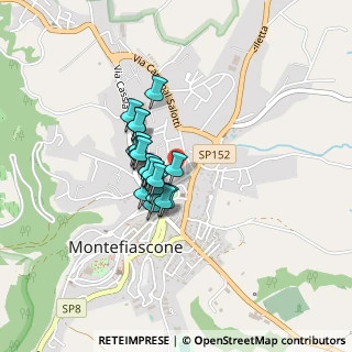 Mappa Via Cannelle, 01027 Montefiascone VT, Italia (0.2815)
