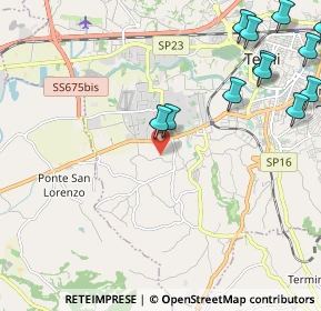 Mappa Strada di Carone, 05100 Terni TR, Italia (3.03167)