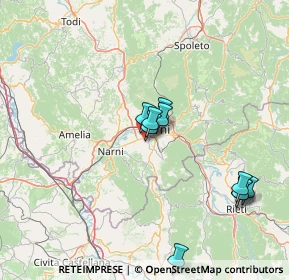 Mappa Strada di Carone, 05100 Terni TR, Italia (25.37125)