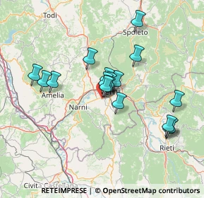 Mappa Strada di Carone, 05100 Terni TR, Italia (12.94765)