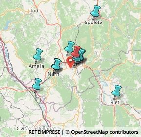 Mappa Strada di Carone, 05100 Terni TR, Italia (10.21)