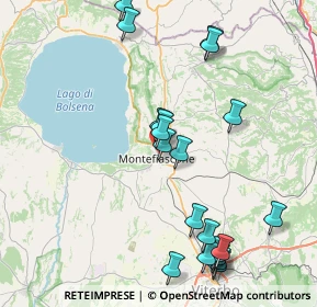 Mappa Via del Pino, 01027 Montefiascone VT, Italia (9.5345)