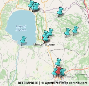 Mappa Via del Pino, 01027 Montefiascone VT, Italia (9.4955)