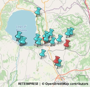 Mappa Via del Pino, 01027 Montefiascone VT, Italia (6.205)