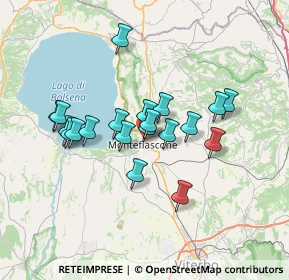 Mappa Via del Pino, 01027 Montefiascone VT, Italia (6.0385)