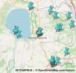 Mappa Via del Pino, 01027 Montefiascone VT, Italia (10.2685)
