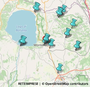 Mappa Via del Pino, 01027 Montefiascone VT, Italia (7.969)