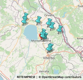 Mappa Via del Pino, 01027 Montefiascone VT, Italia (10.17727)