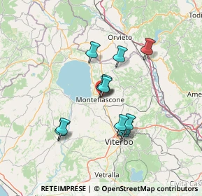 Mappa Via del Pino, 01027 Montefiascone VT, Italia (11.65083)
