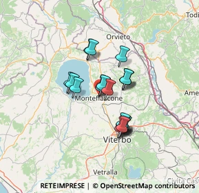 Mappa Via del Pino, 01027 Montefiascone VT, Italia (9.767)