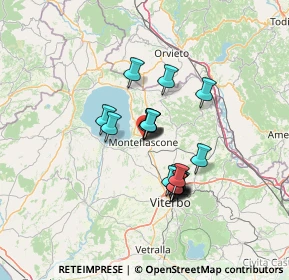 Mappa Via del Pino, 01027 Montefiascone VT, Italia (10.909)