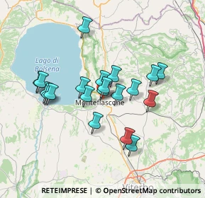 Mappa Via Delio Ricci, 01027 Montefiascone VT, Italia (6.242)