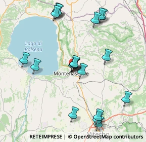 Mappa Via Delio Ricci, 01027 Montefiascone VT, Italia (9.01)