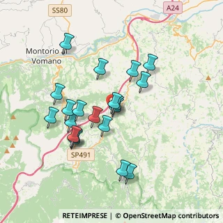 Mappa Zona Industriale, 64042 Colledara TE, Italia (3.491)