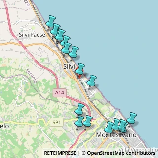 Mappa Via Dante Alighieri, 64028 Silvi TE, Italia (2.57059)