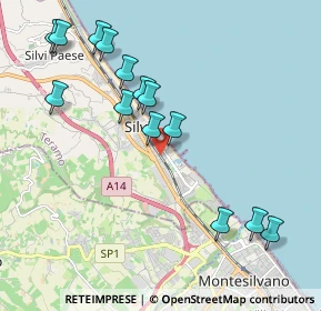 Mappa Via Dante Alighieri, 64028 Silvi TE, Italia (2.28071)