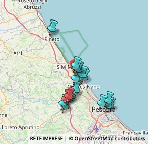 Mappa Via Dante Alighieri, 64028 Silvi TE, Italia (6.629)