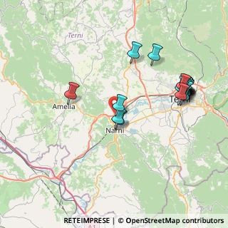 Mappa Via Capitonese, 05035 Narni Scalo TR, Italia (9.124)
