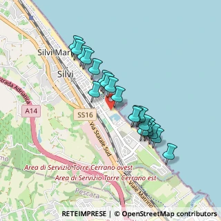 Mappa Via della Marina, 64028 Silvi TE, Italia (0.8015)