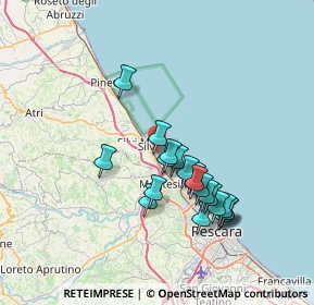 Mappa Via della Marina, 64028 Silvi TE, Italia (6.6935)