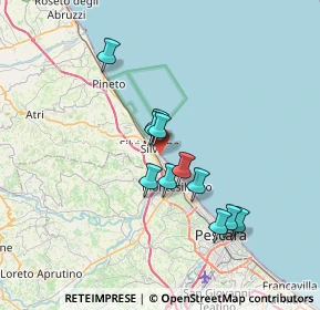 Mappa Via della Marina, 64028 Silvi TE, Italia (5.94545)