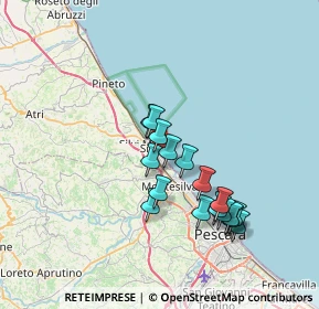 Mappa Via della Marina, 64028 Silvi TE, Italia (6.58647)