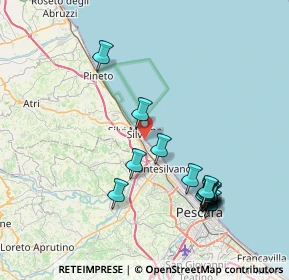 Mappa Via della Marina, 64028 Silvi TE, Italia (8.7225)