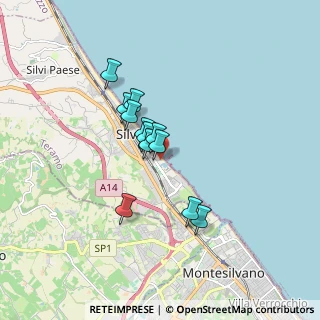 Mappa Via della Marina, 64028 Silvi TE, Italia (1.2825)