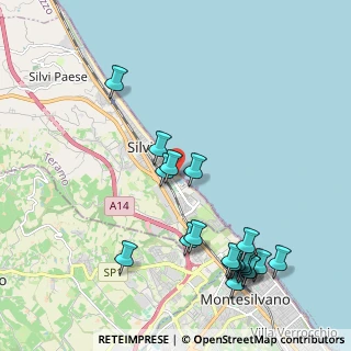 Mappa Via della Marina, 64028 Silvi TE, Italia (2.508)