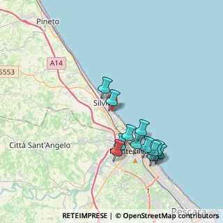Mappa Via della Marina, 64028 Silvi TE, Italia (3.79833)