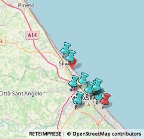 Mappa Via della Marina, 64028 Silvi TE, Italia (3.42)