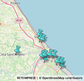 Mappa Via della Marina, 64028 Silvi TE, Italia (3.80833)