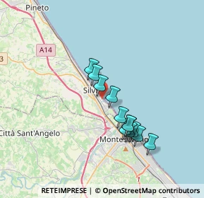 Mappa Via della Marina, 64028 Silvi TE, Italia (3.0575)