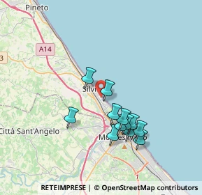 Mappa Via della Marina, 64028 Silvi TE, Italia (3.32083)