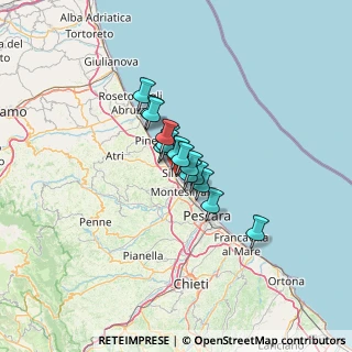 Mappa Via della Marina, 64028 Silvi TE, Italia (7.22133)